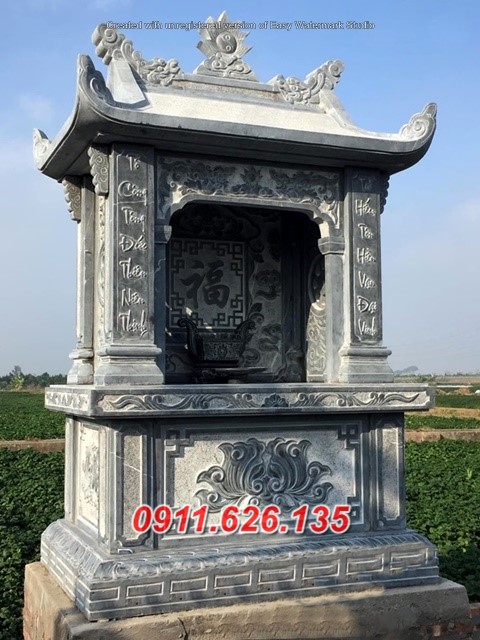 Mẫu Mộ Đá Một Mái Thiết, Kế Theo Yêu Cầu