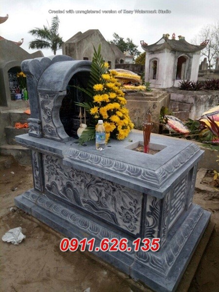 Mẫu Mộ Đá Một Mái Thiết, Kế Theo Yêu Cầu