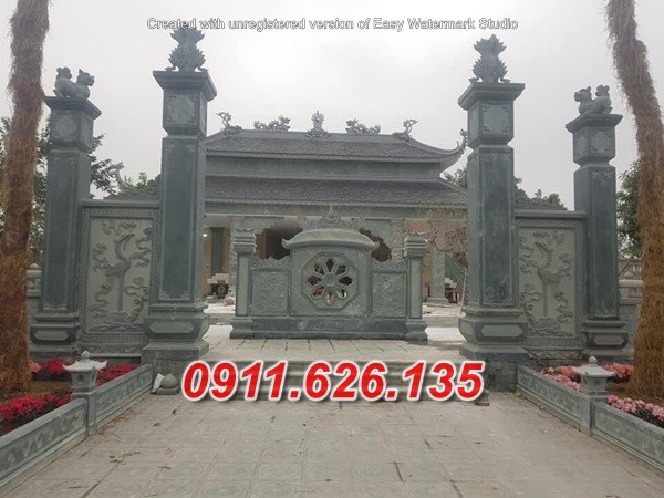 Mẫu Nhà Thờ Họ Từ Đường, Bức Bình Phong