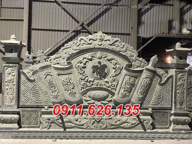 Mẫu Nhà Thờ Họ Từ Đường, Bức Bình Phong