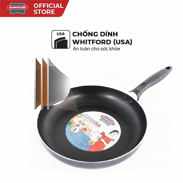 chảo sần, phủ sơn tĩnh điện, thương hiệu của sunhouse