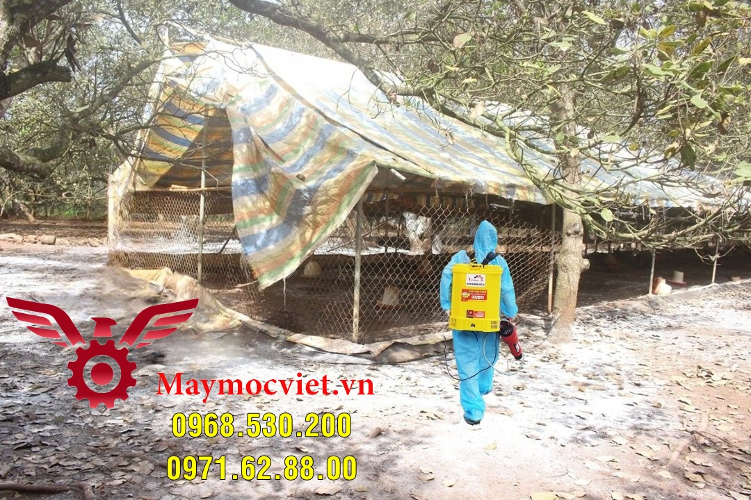 Phun khử trùng chuồng trại động vật cao cấp Turbo Ba-6