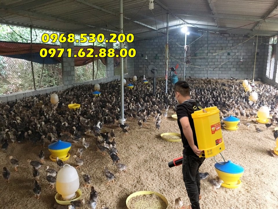 Phun khử trùng chuồng trại động vật cao cấp Turbo Ba-6