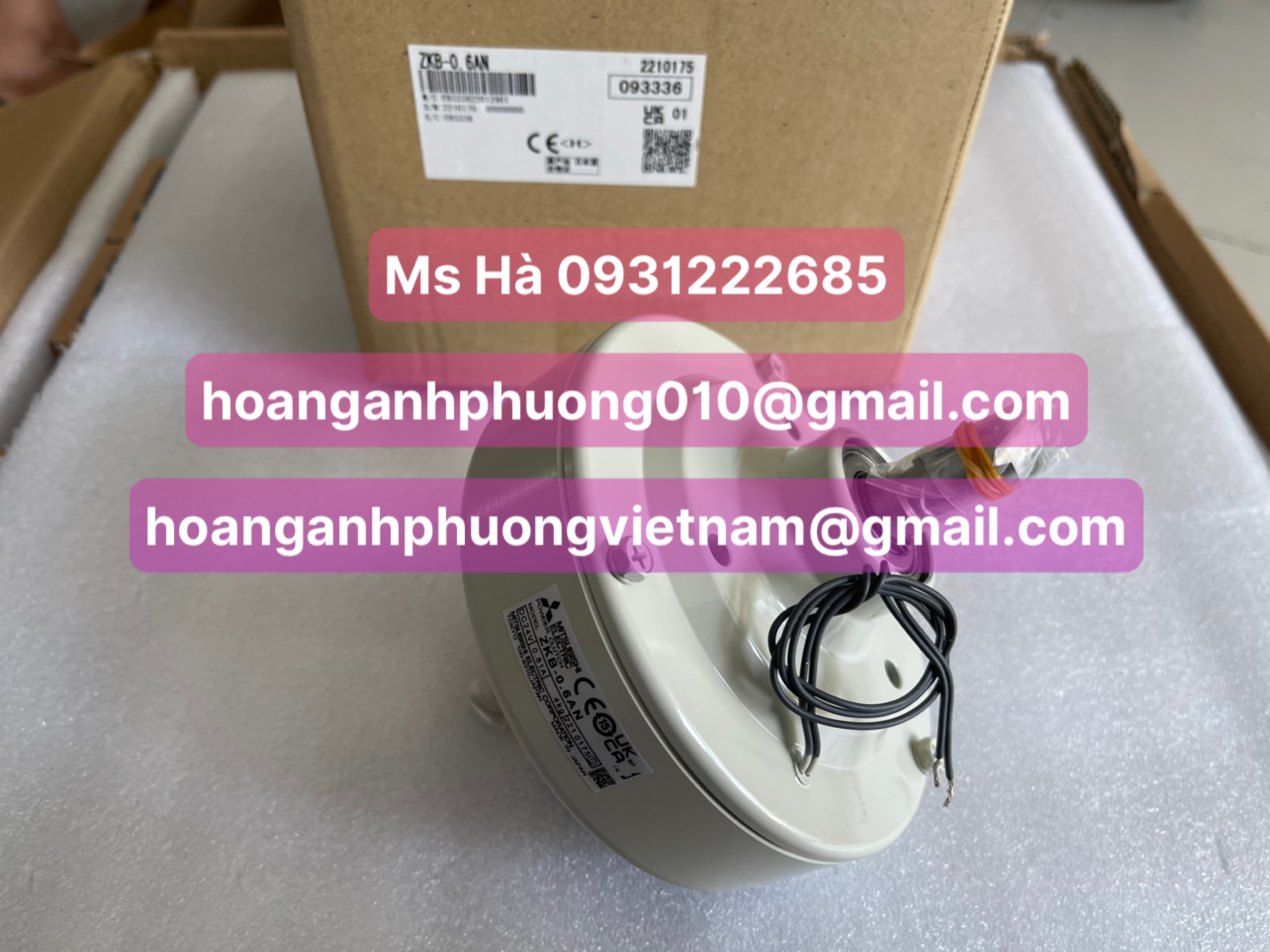 ZKB-0.6AN mitsubishi - thắng từ - công suất 19.4W