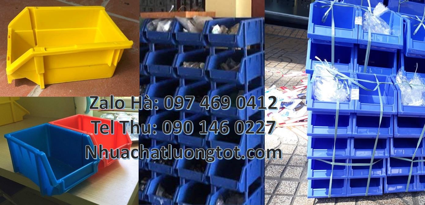 kệ đựng linh kiện kệ đựng hàng hóa,khay kệ duy tân,khay nhựa xanh đỏ v