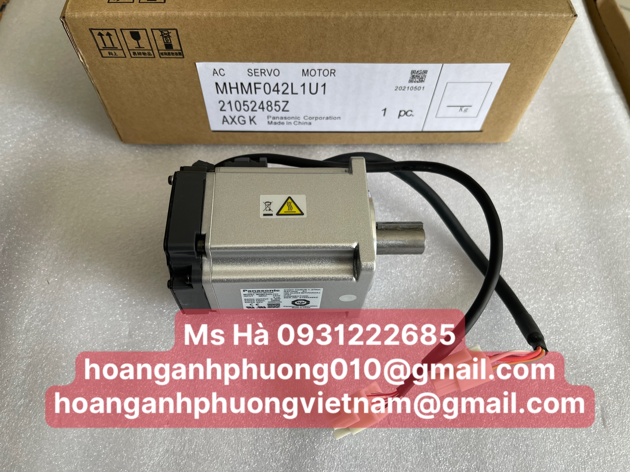 MHMF042L1U1 , động cơ, panasonic, chính hãng