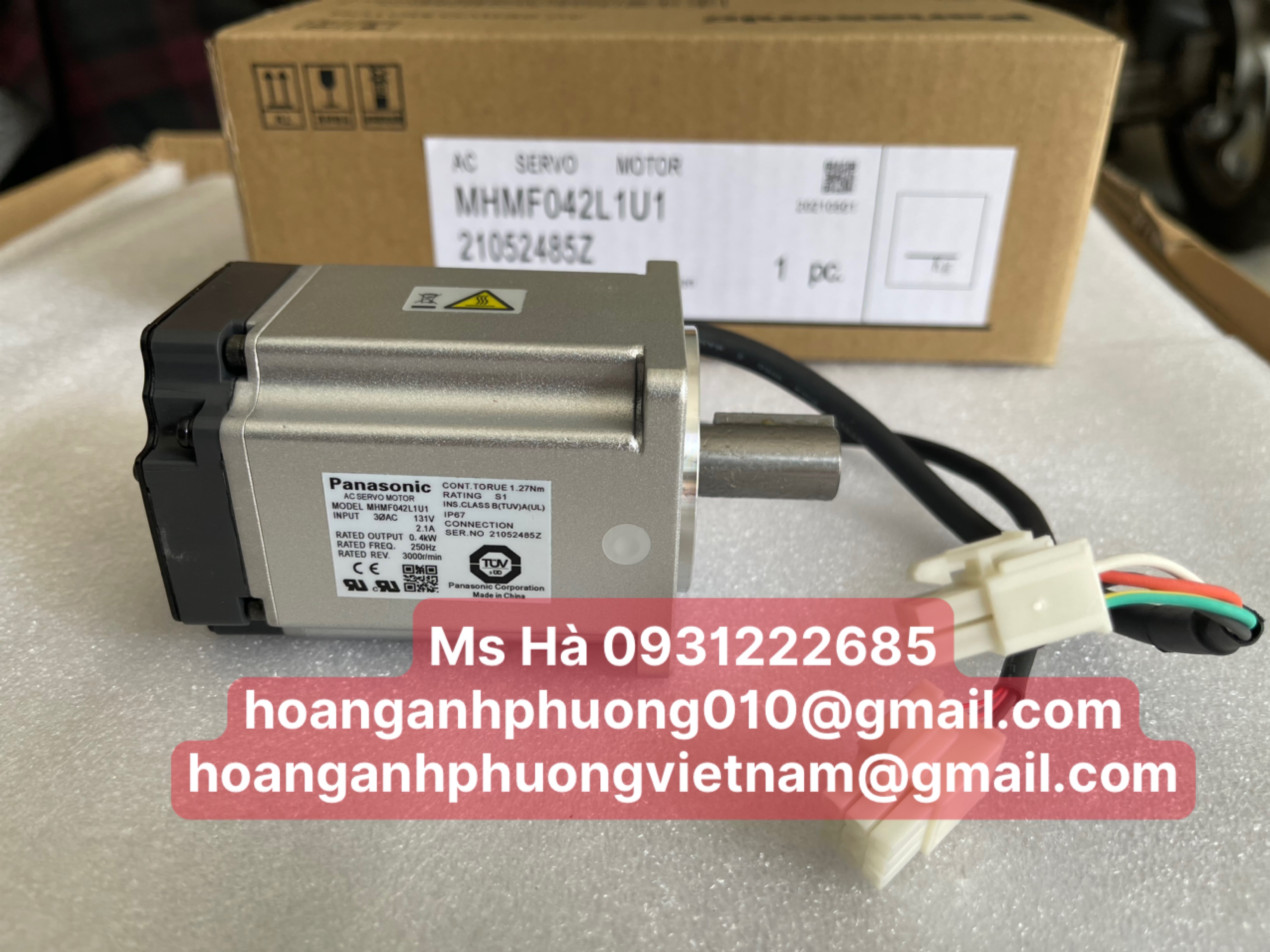 MHMF042L1U1 , động cơ, panasonic, chính hãng