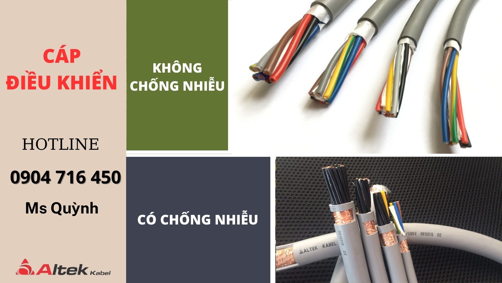 Cáp điều khiển, cáp tín hiệu Đà Nẵng, Hồ Chí Minh, Hà Nội