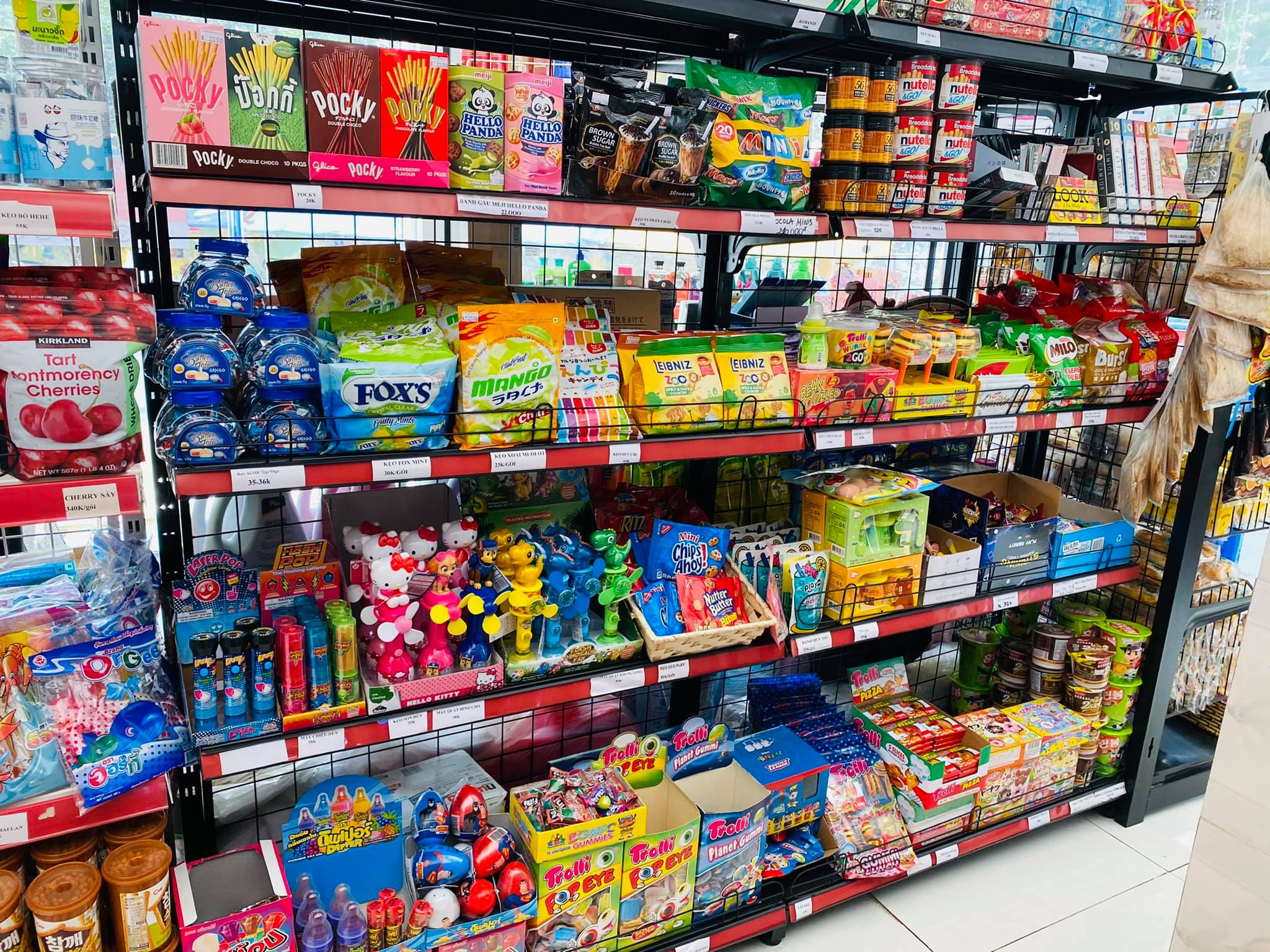 Kệ siêu thị thanh lý giá rẻ (còn tin là còn kệ)