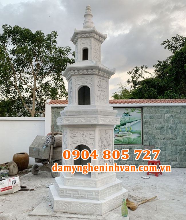 Những mẫu mộ đá trắng phong thuỷ đẹp tại Ninh Bình