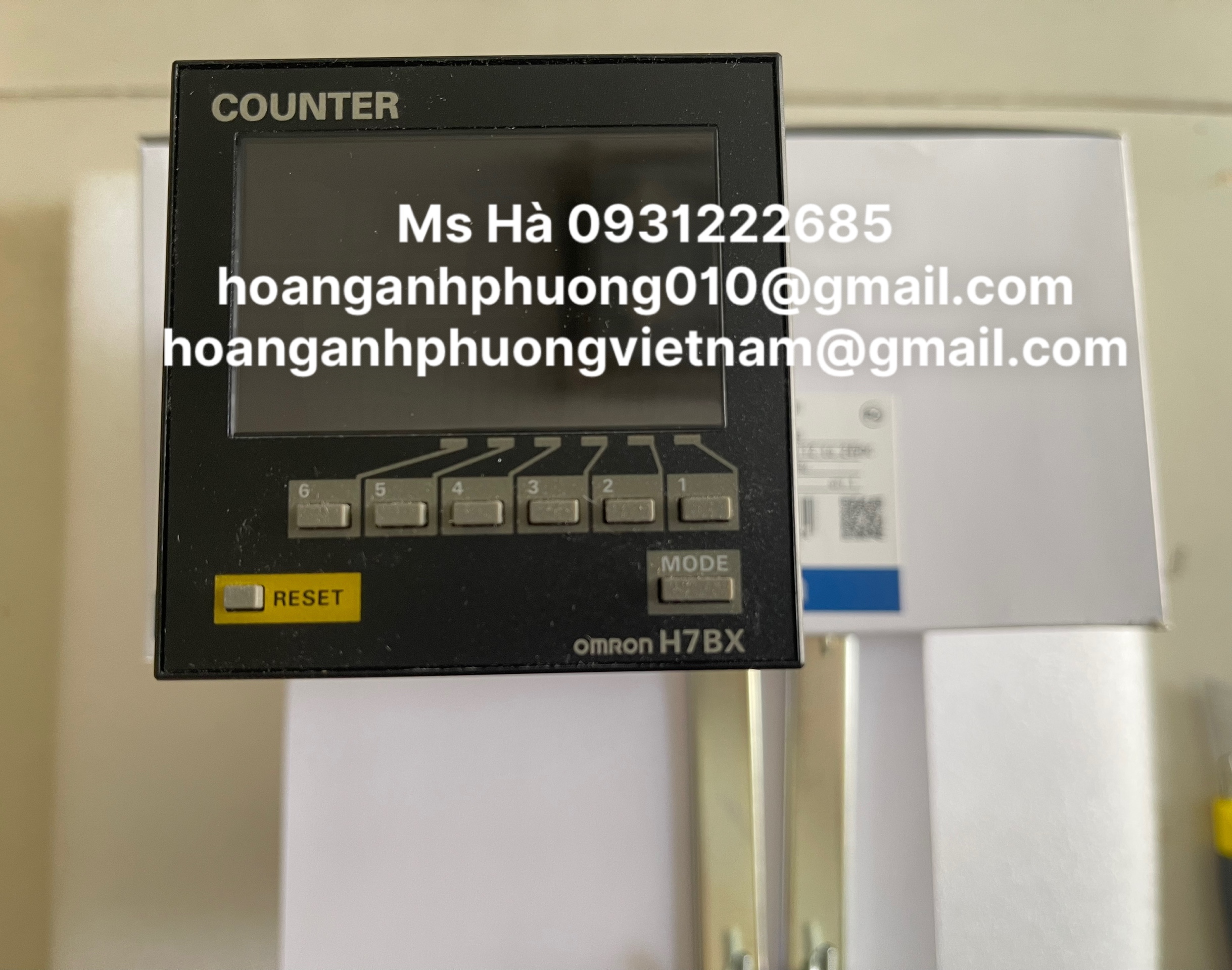 Chuyên phân phối bộ đếm chính hãng omron H7BX-AWD1