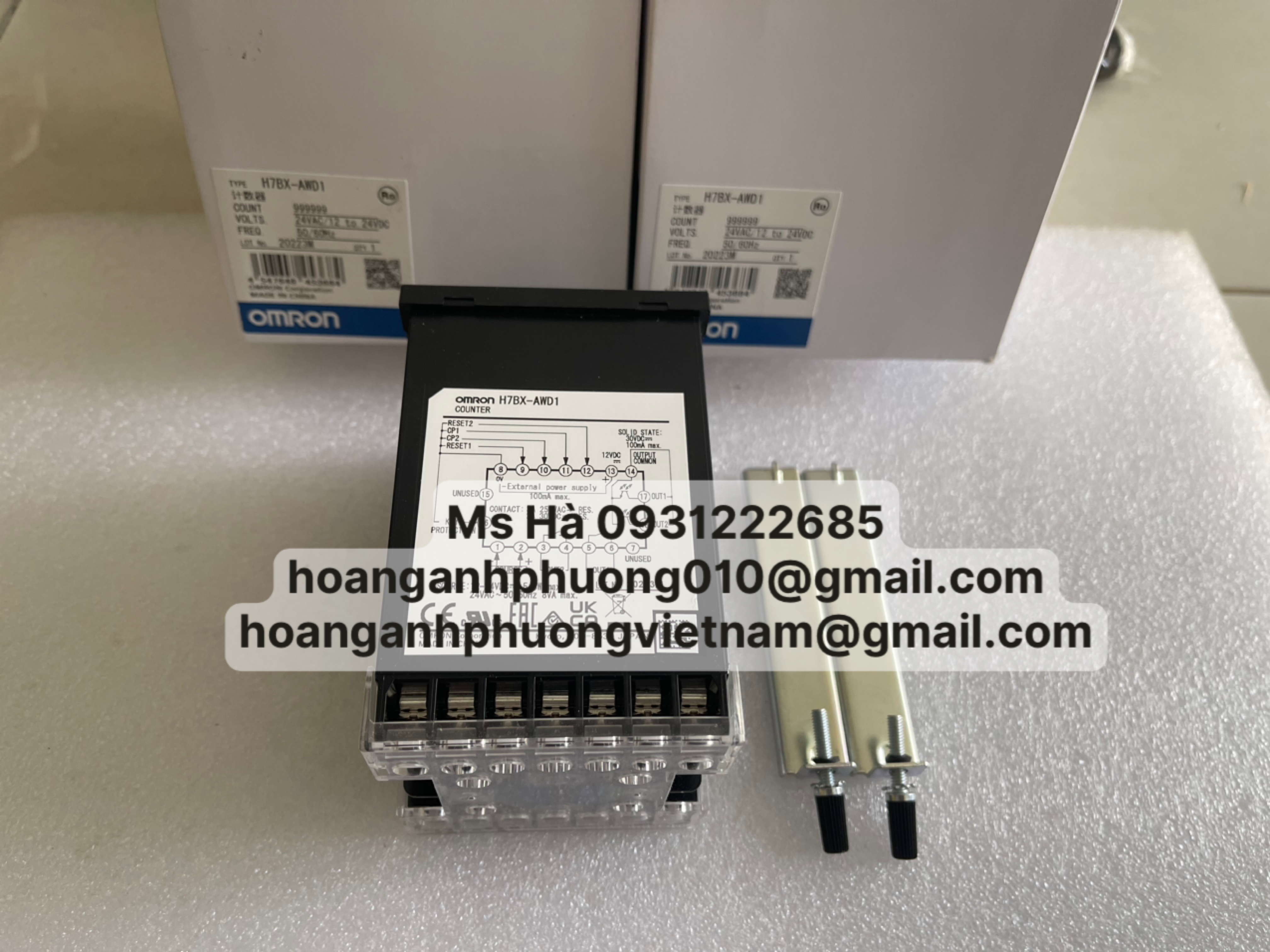 Chuyên phân phối bộ đếm chính hãng omron H7BX-AWD1