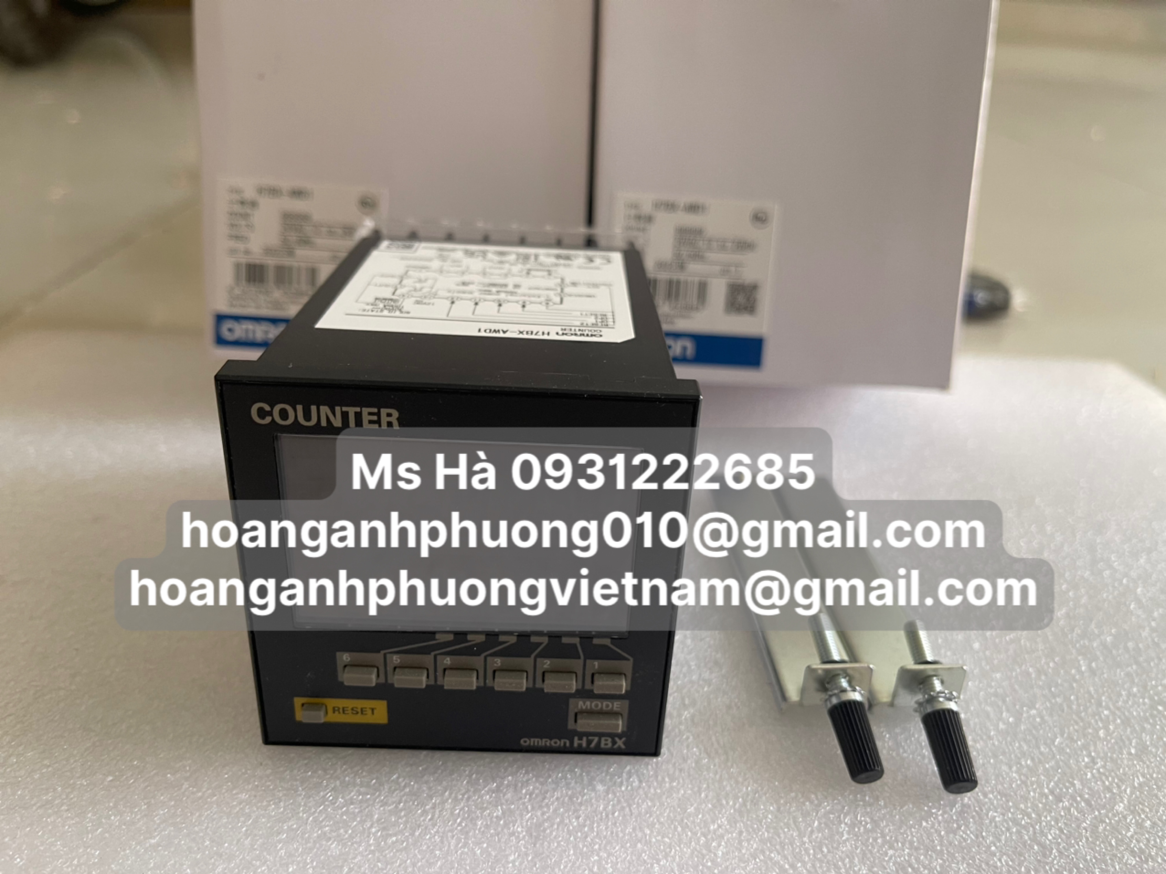 Chuyên phân phối bộ đếm chính hãng omron H7BX-AWD1