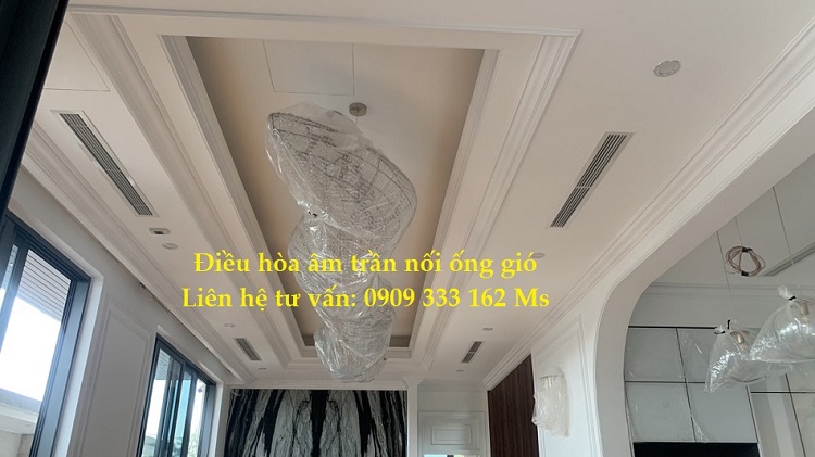 Máy lạnh âm trần và giấu trần ống gió Daikin