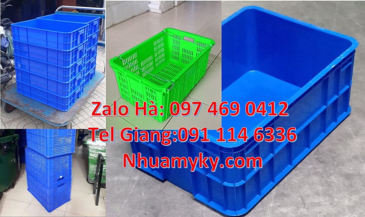sọt nhựa đựng rau củ, sọt nhựa đựng hải sản tươi sống,sóng nhựa công n