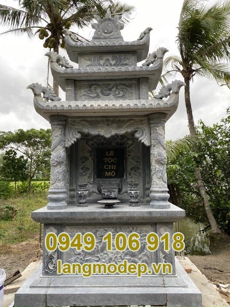 Lăng thờ đá khu lăng mộ đẹp tại Ninh Bình