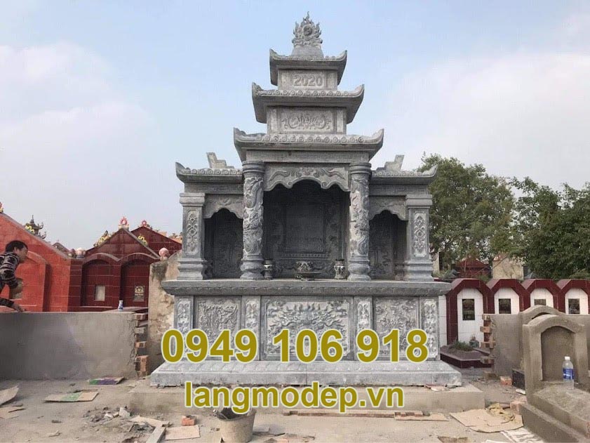 Lăng thờ đá khu lăng mộ đẹp tại Ninh Bình