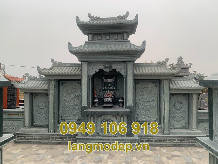 Lăng thờ đá khu lăng mộ đẹp tại Ninh Bình