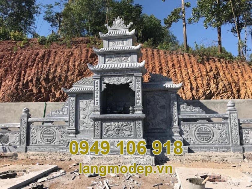 Lăng thờ đá khu lăng mộ đẹp tại Ninh Bình