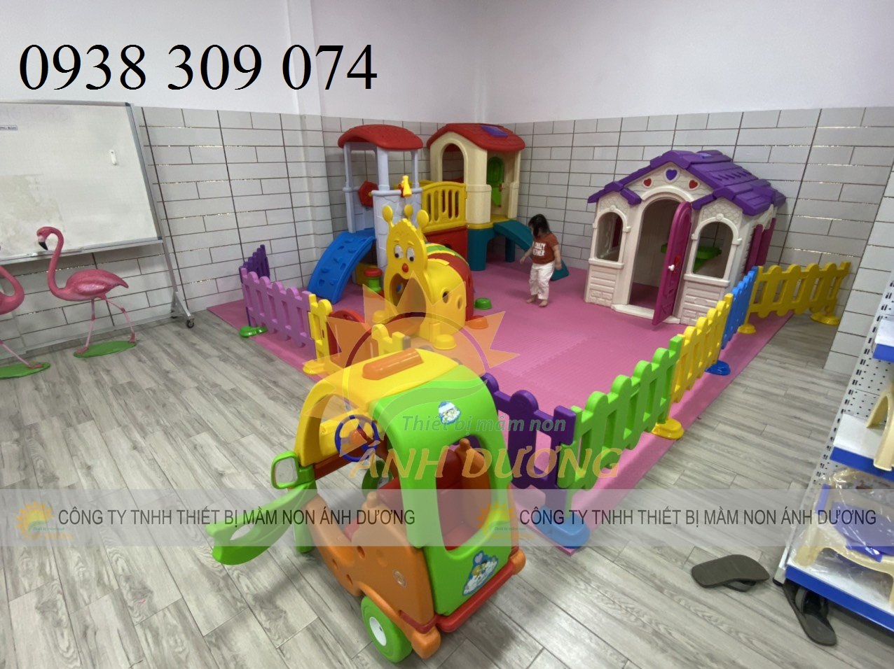 Khu vui chơi trong nhà đa dạng dành cho bé