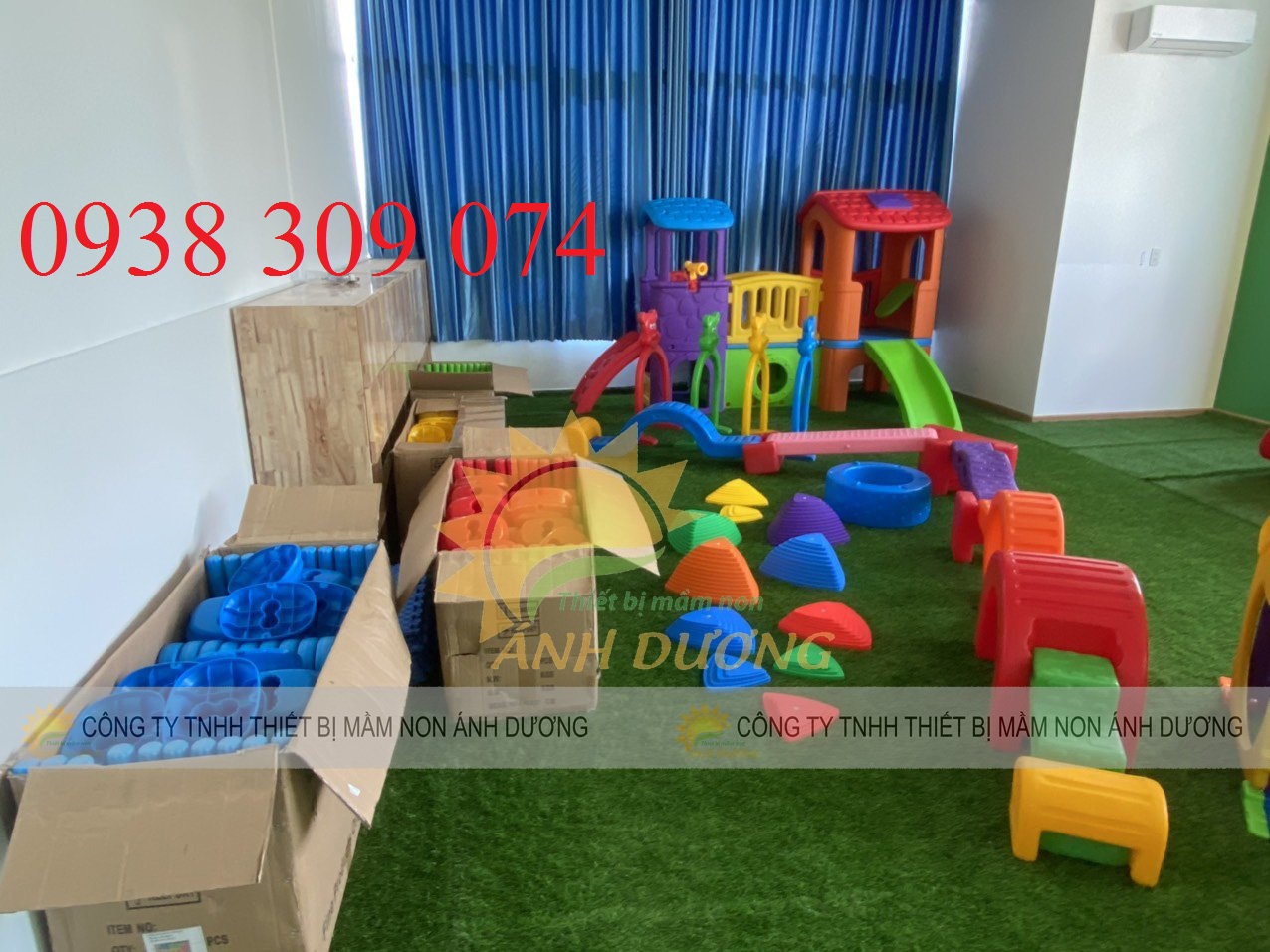 Khu vui chơi trong nhà đa dạng dành cho bé