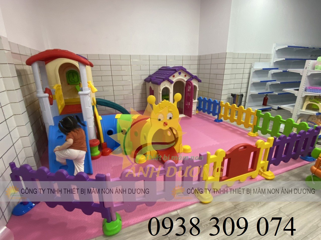 Khu vui chơi trong nhà đa dạng dành cho bé