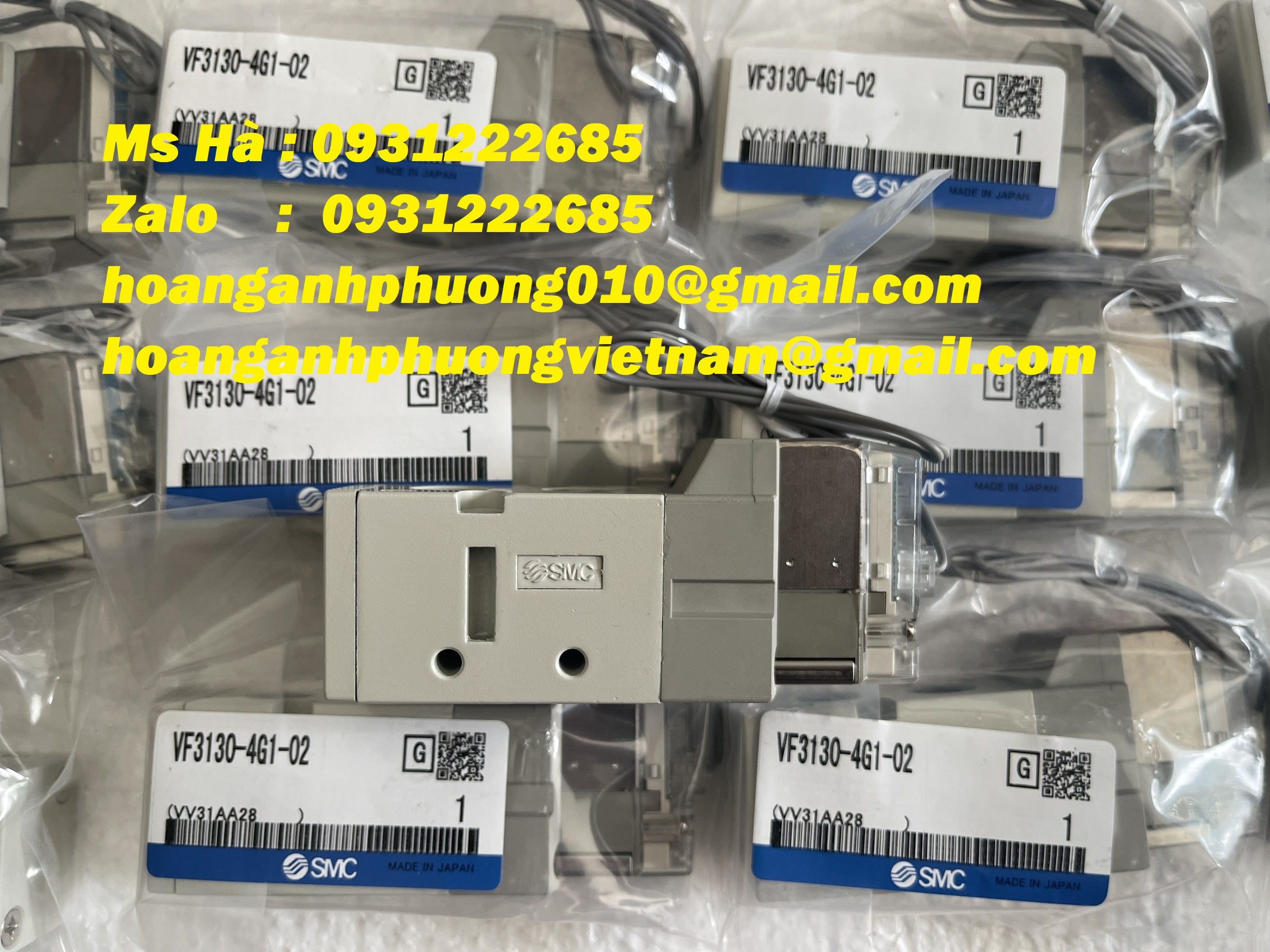 Valve solenoid SMC VF3130-4G1-02 giá tốt, chính hãng 100%