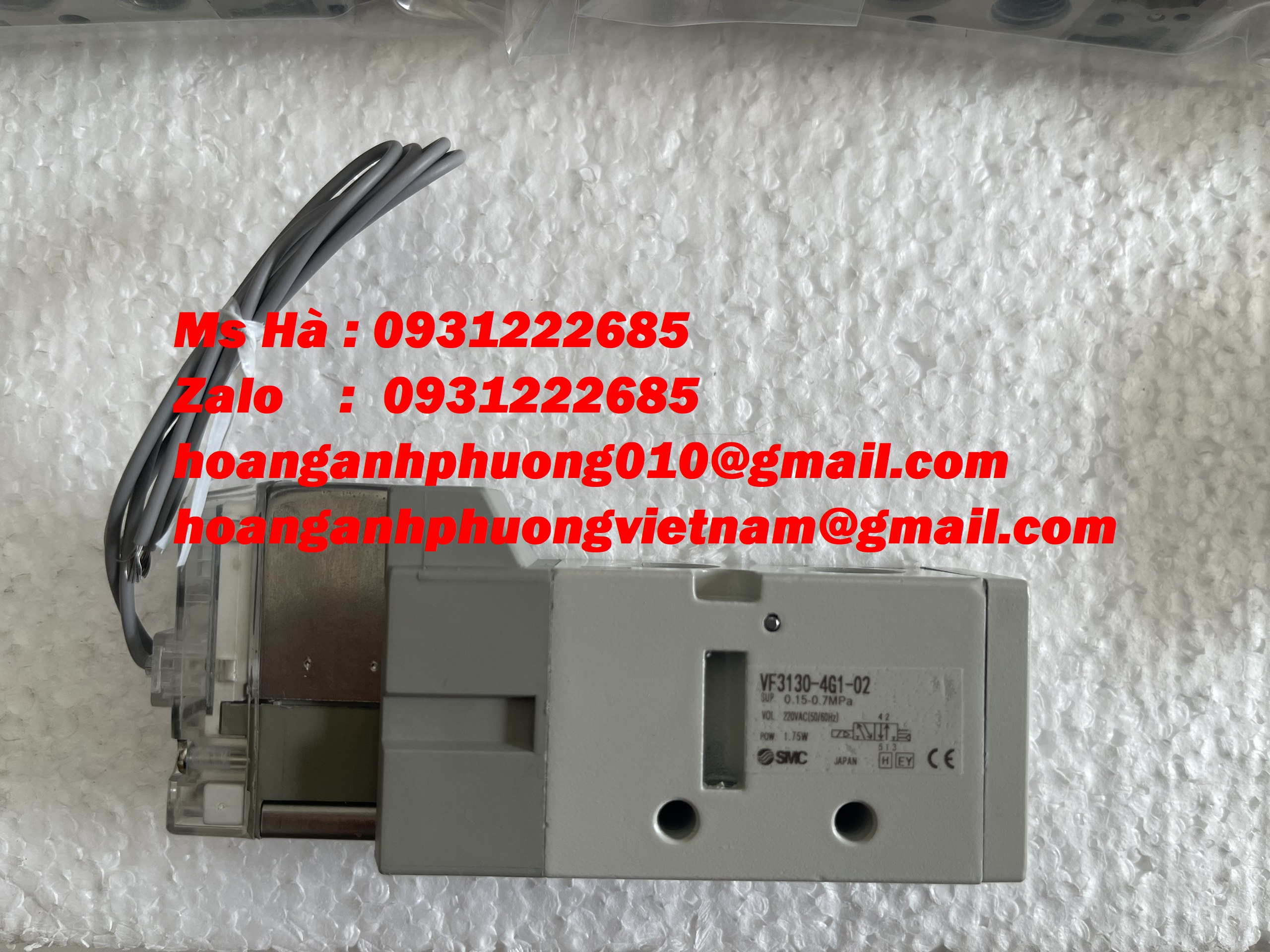 Valve solenoid SMC VF3130-4G1-02 giá tốt, chính hãng 100%