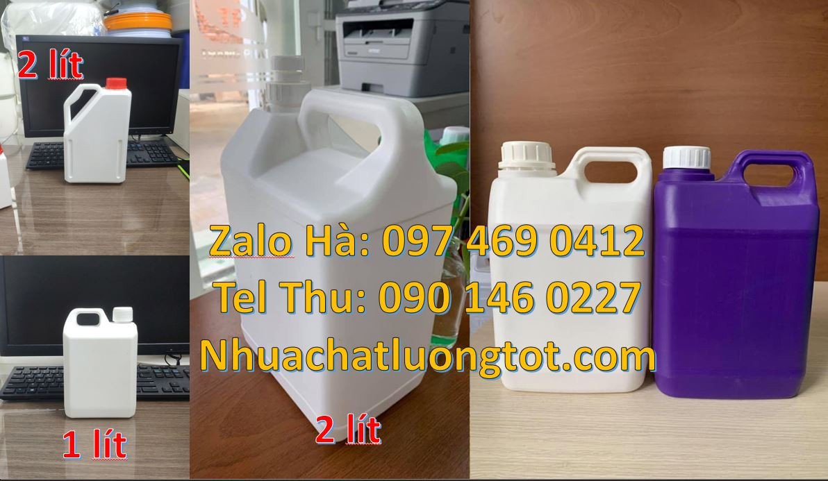 can 1l chia vạch, can 2l vuông tròn, can 5l đựng xăng,can 4l đựng dầu