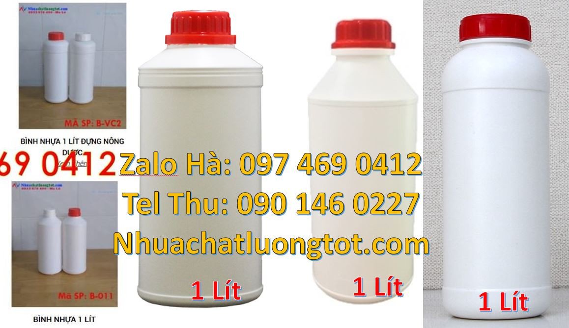 Chai nhựa 30ml đựng thuốc tây,chai nhựa 1l đựng hóa chất,chai nhựa giá