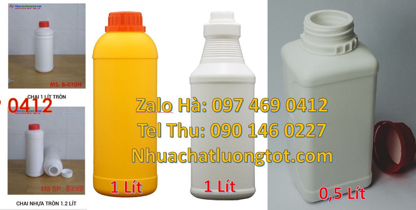 Chai nhựa 30ml đựng thuốc tây,chai nhựa 1l đựng hóa chất,chai nhựa giá