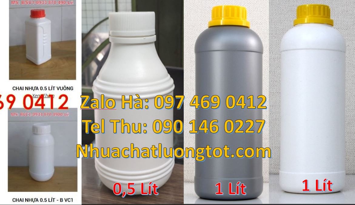 Chai nhựa 30ml đựng thuốc tây,chai nhựa 1l đựng hóa chất,chai nhựa giá