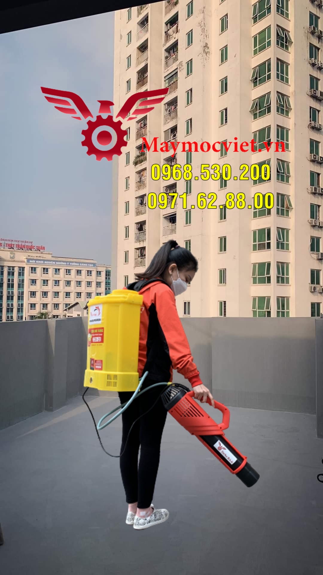 Máy phun thuốc diệt muỗi thông minh Turbo BA-6 cao cấp