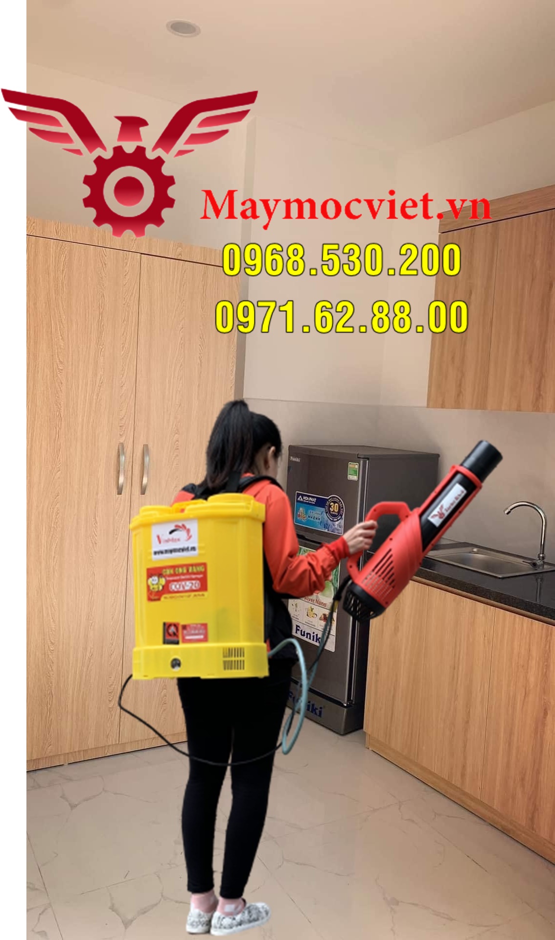 Máy phun thuốc diệt muỗi thông minh Turbo BA-6 cao cấp