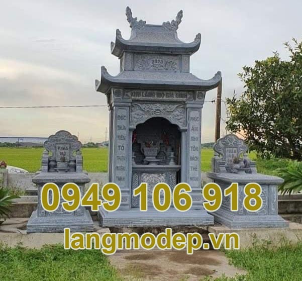 Mẫu lăng thờ đá thiết kế đẹp tại Ninh Bình