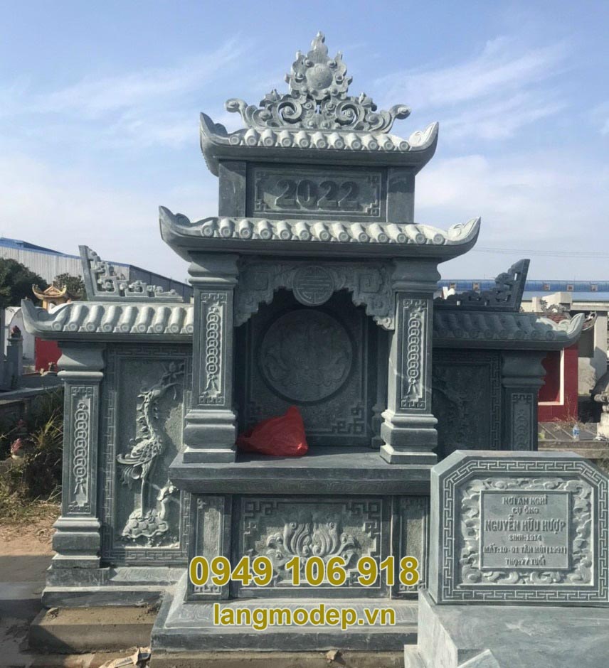 Mẫu lăng thờ đá thiết kế đẹp tại Ninh Bình