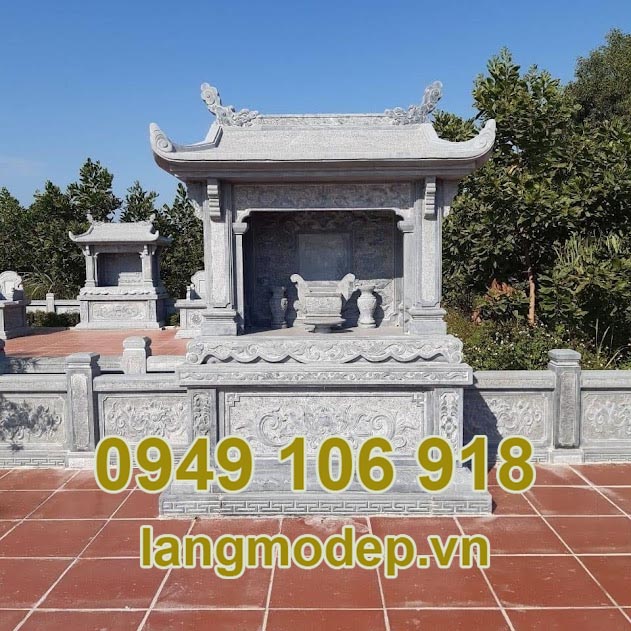 Mẫu lăng thờ đá thiết kế đẹp tại Ninh Bình
