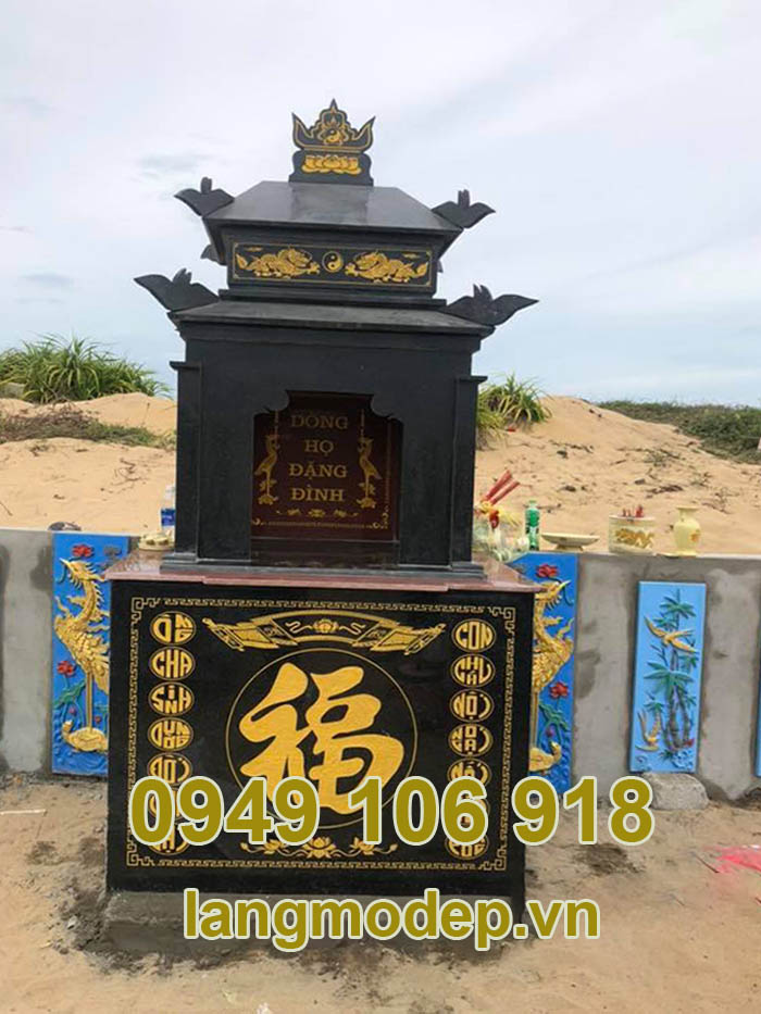 Mẫu lăng thờ đá thiết kế đẹp tại Ninh Bình