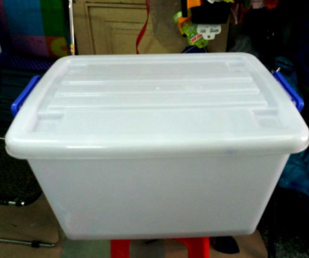 Thùng đa năng có nắp và bánh xe đẩy dùng chứa đồ, nuôi cá 30L-220L