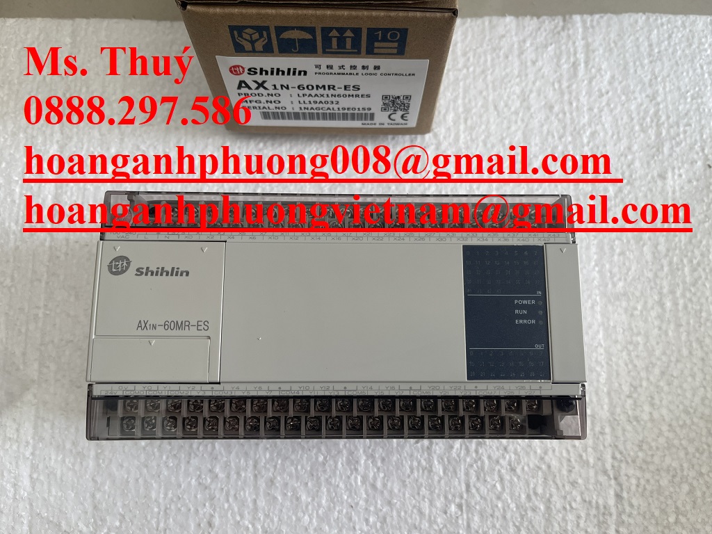 Bộ lập trình PLC Shihlin AX1N-60MR-ES mới 100%
