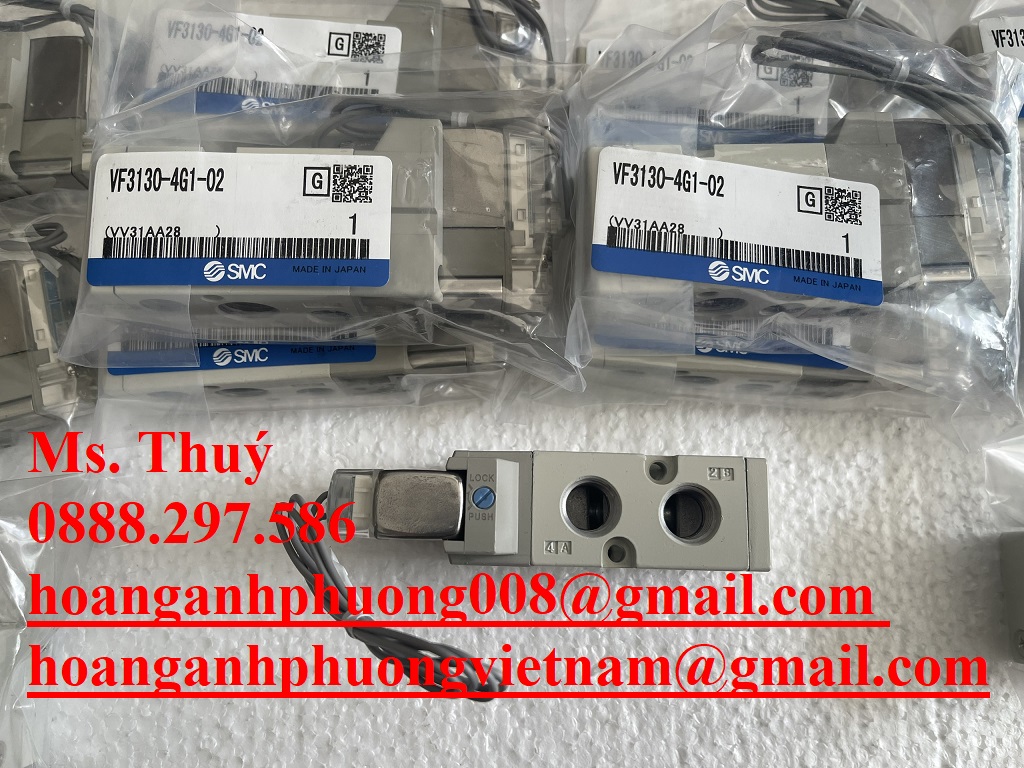 Van điện từ SMC VF3130-4G1-02  Hàng nhập khẩu chính hãng
