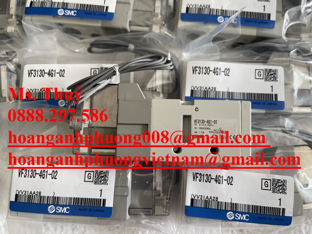 Van điện từ SMC VF3130-4G1-02  Hàng nhập khẩu chính hãng