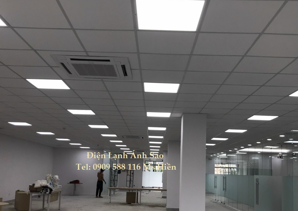 Lắp đặt máy lạnh cho công ty văn phòng chuyên nghiệp