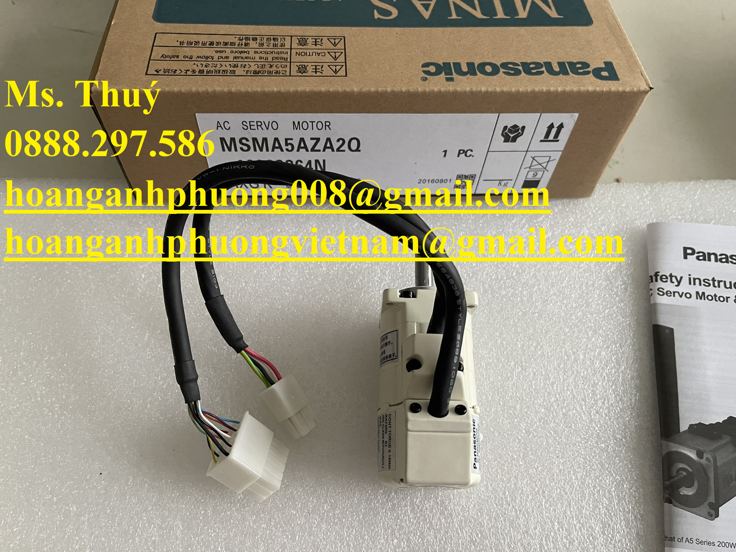 Động cơ Servo Panasonic MSMA5AZA2Q chính hãng