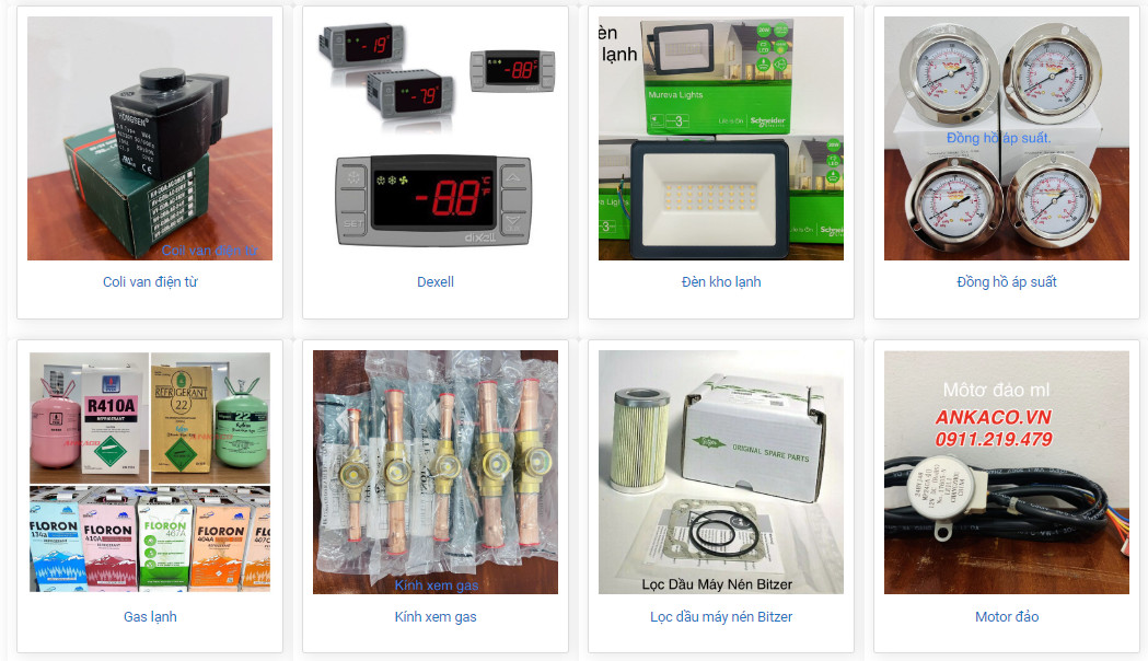 Cung cấp vật tư linh kiện điện lạnh giá tốt