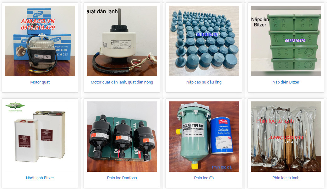 Cung cấp vật tư linh kiện điện lạnh giá tốt