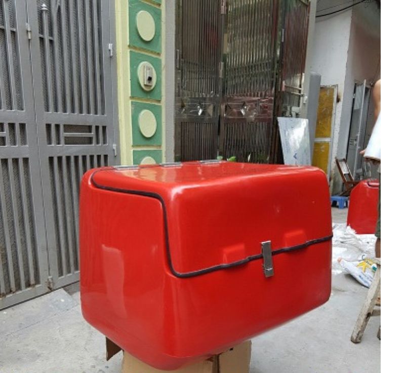 Thùng chở hàng composite - Thùng chở hàng gắn sau xe shipper