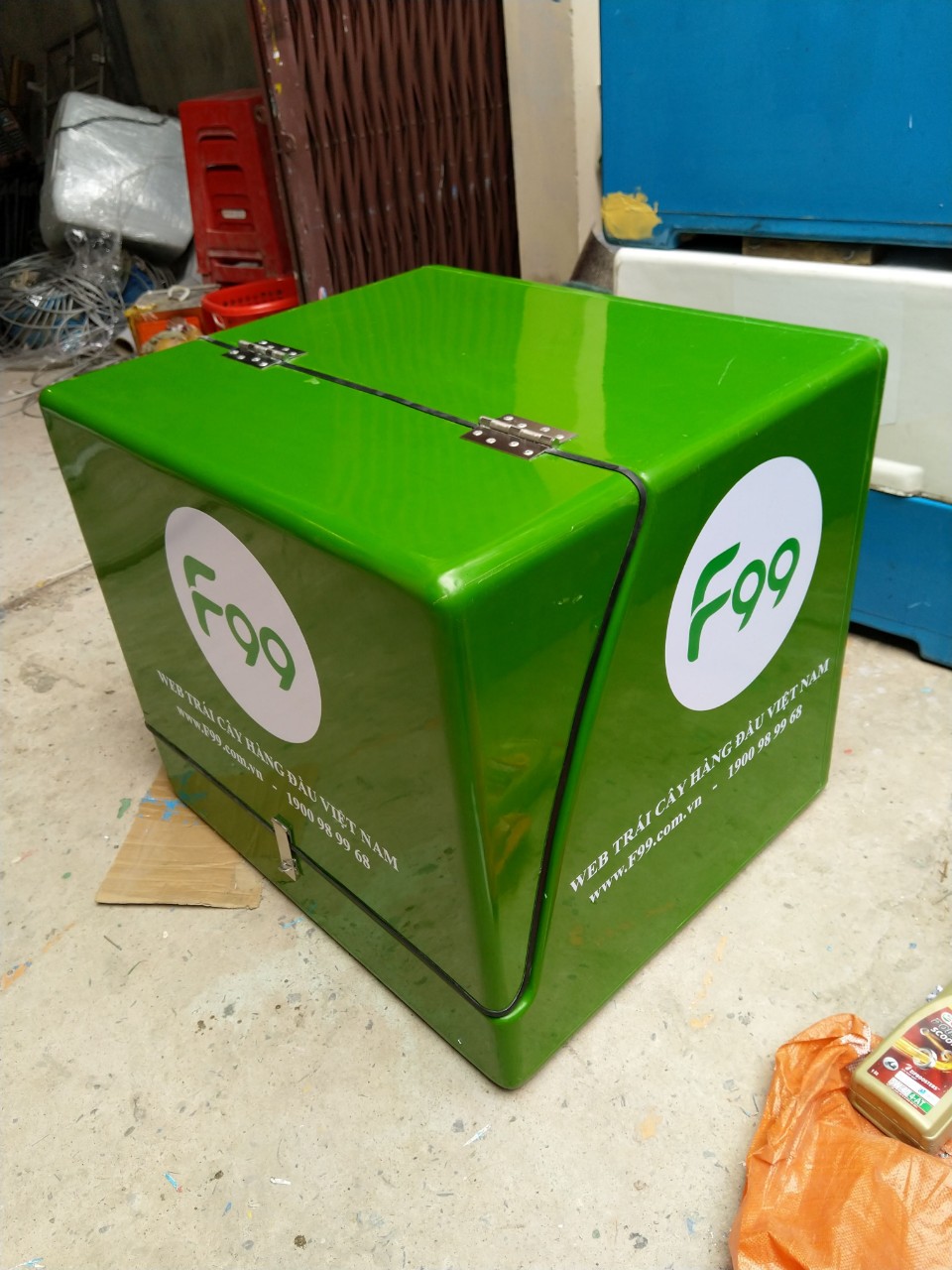 Thùng chở hàng composite - Thùng chở hàng gắn sau xe shipper