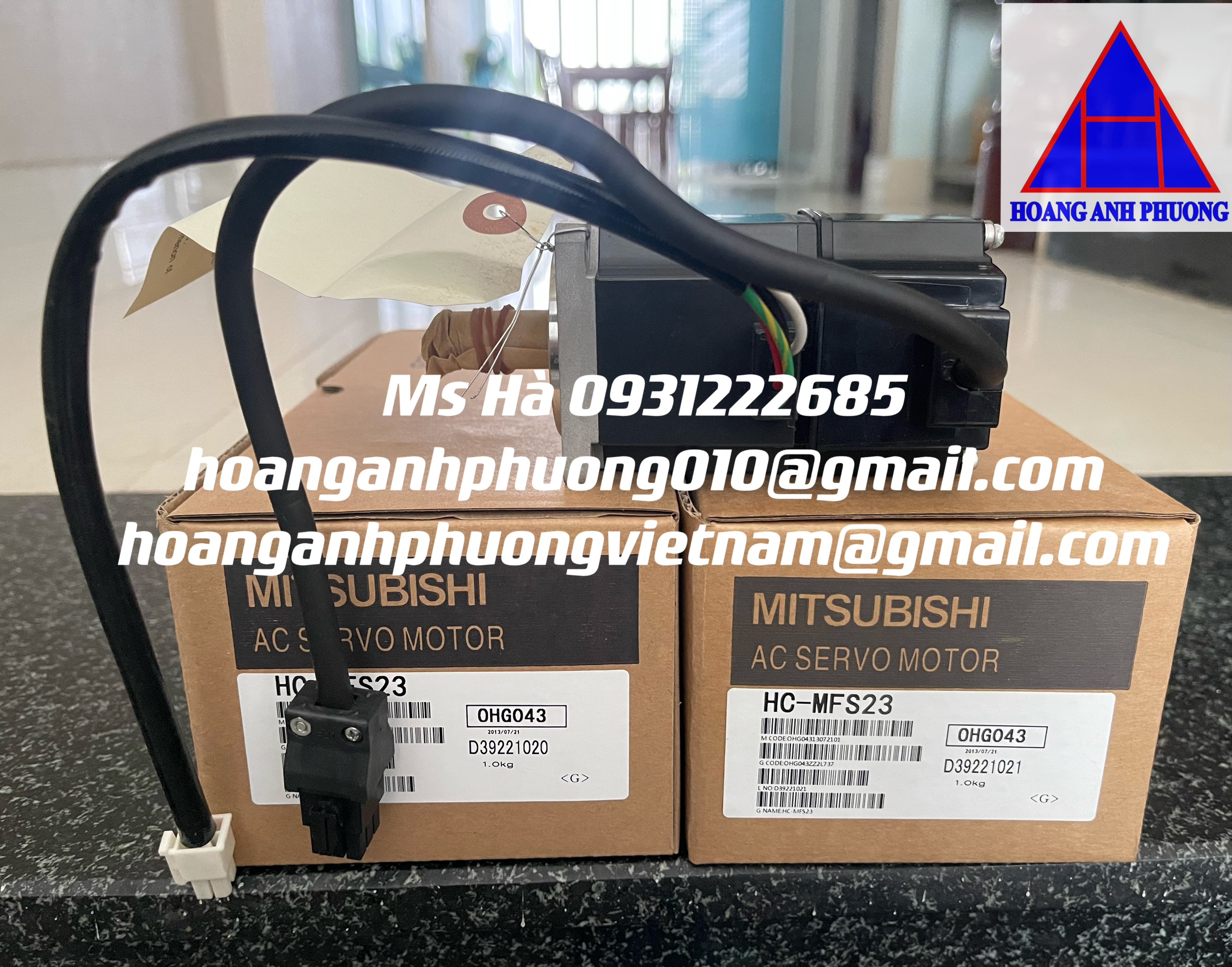 Động cơ giá rẻ - dòng HC-MFS series mitsubishi - HC-MFS23