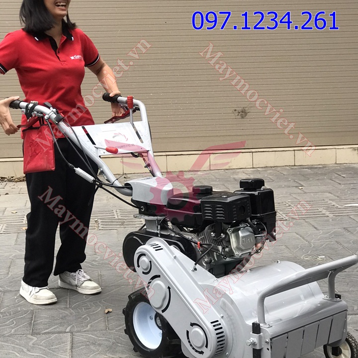 Máy cắt cỏ trục băm 7Hp Kawsasaki TB70